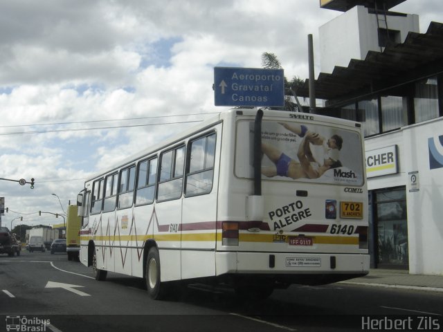 Auto Viação Navegantes 6140 na cidade de Porto Alegre, Rio Grande do Sul, Brasil, por Herbert Zils. Número da foto: #803380.
