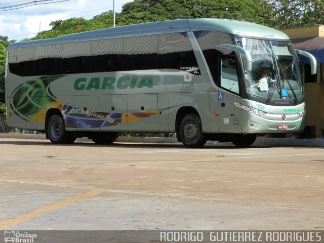 Viação Garcia 7228 na cidade de Maringá, Paraná, Brasil, por Rodrigo  Gutierrez Rodrigues. Número da foto: #804519.