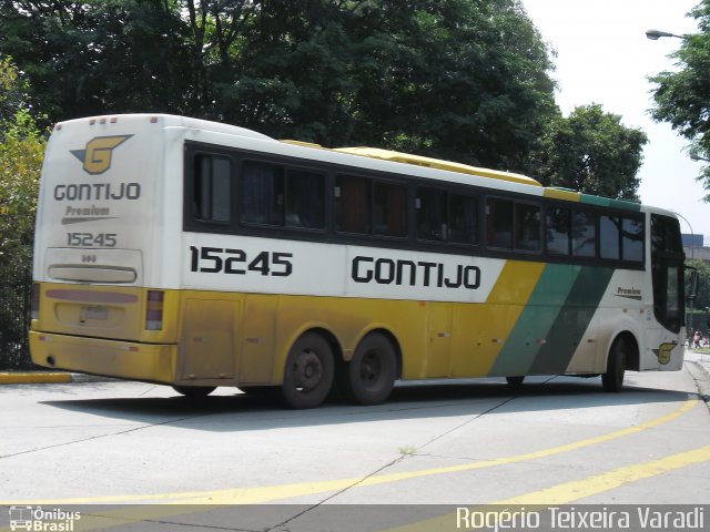 Empresa Gontijo de Transportes 15245 na cidade de São Paulo, São Paulo, Brasil, por Rogério Teixeira Varadi. ID da foto: 803274.