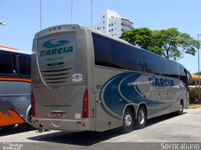 Viação Garcia 7162 na cidade de Sorocaba, São Paulo, Brasil, por Elias  Junior. ID da foto: 803749.