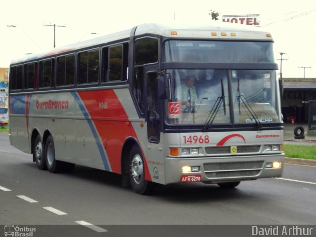 Viação Ouro Branco 14968 na cidade de Londrina, Paraná, Brasil, por David Arthur. Número da foto: #803092.