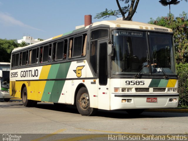 Empresa Gontijo de Transportes 9585 na cidade de São Paulo, São Paulo, Brasil, por Harllesson Santana Santos. ID da foto: 805002.