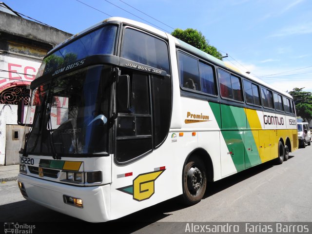 Empresa Gontijo de Transportes 15220 na cidade de Rio de Janeiro, Rio de Janeiro, Brasil, por Alexsandro  Farias Barros. ID da foto: 805334.