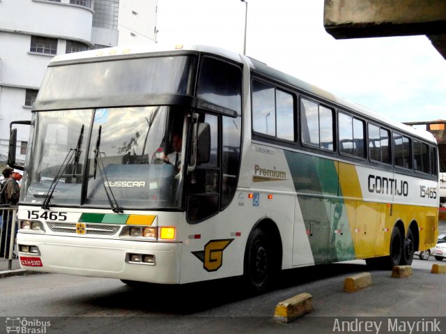 Empresa Gontijo de Transportes 15465 na cidade de Belo Horizonte, Minas Gerais, Brasil, por Andrey Gustavo. ID da foto: 806127.