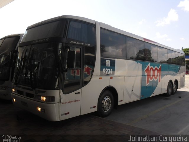 Auto Viação 1001 9934 na cidade de Sapucaia, Rio de Janeiro, Brasil, por Johnattan Cerqueira. ID da foto: 805230.