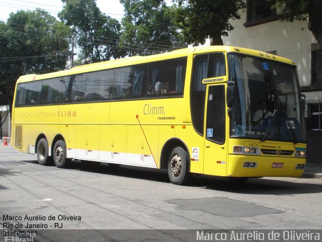 Viação Itapemirim 44047 na cidade de Rio de Janeiro, Rio de Janeiro, Brasil, por Marco Aurélio de Oliveira. Número da foto: #807077.