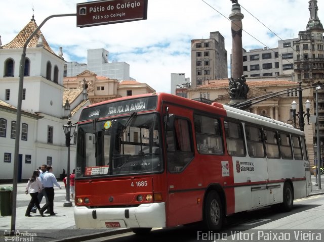 Himalaia Transportes > Ambiental Transportes Urbanos 4 1685 na cidade de São Paulo, São Paulo, Brasil, por Felipe Vitor Paixão Vieira. ID da foto: 806095.