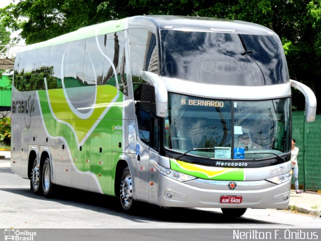 Brasil Sul Linhas Rodoviárias 2521 na cidade de São Paulo, São Paulo, Brasil, por Nerilton F.  ônibus. Número da foto: #806761.