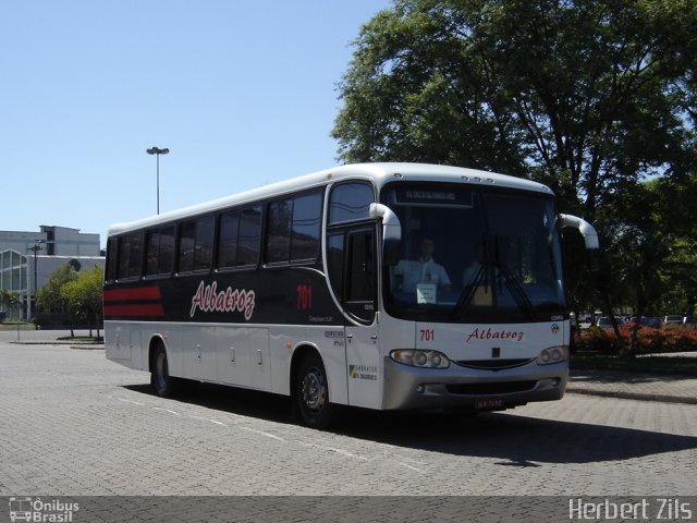 Expresso Albatroz 701 na cidade de Santa Cruz do Sul, Rio Grande do Sul, Brasil, por Herbert Zils. Número da foto: #805561.