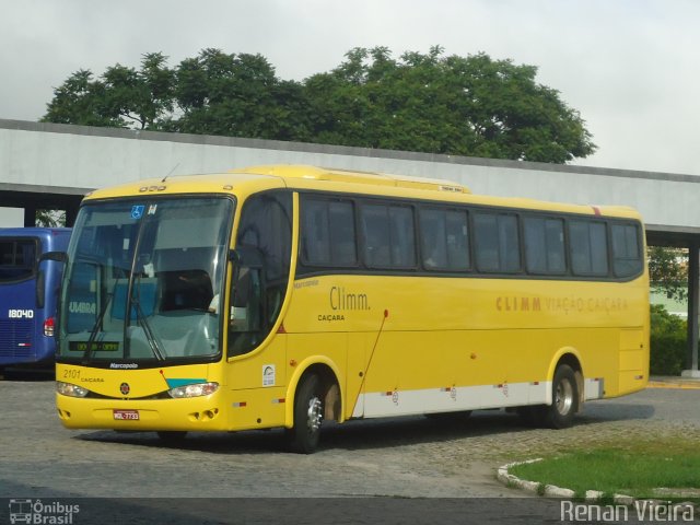 Kaissara - Viação Caiçara 2101 na cidade de Campos dos Goytacazes, Rio de Janeiro, Brasil, por Renan Vieira. Número da foto: #807832.