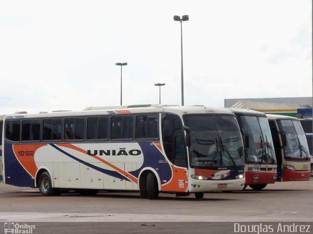 Expresso União 10122 na cidade de Goiânia, Goiás, Brasil, por Douglas Andrez. ID da foto: 807865.