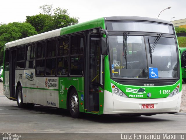 Viação Santa Brígida 1 1368 na cidade de São Paulo, São Paulo, Brasil, por Luiz Fernando Maximo. ID da foto: 809377.