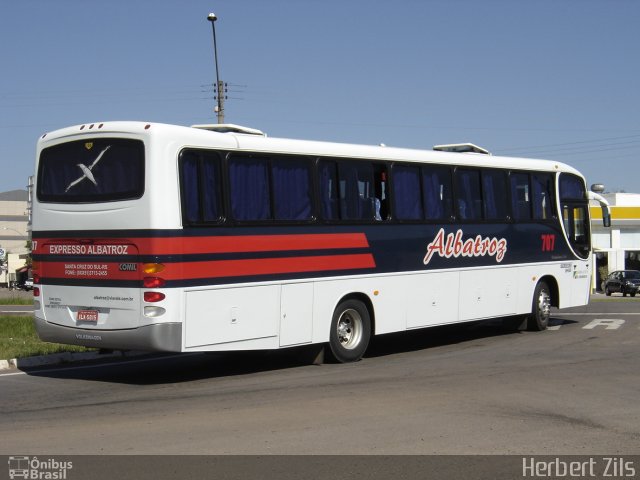 Expresso Albatroz 707 na cidade de Santa Cruz do Sul, Rio Grande do Sul, Brasil, por Herbert Zils. Número da foto: #807795.