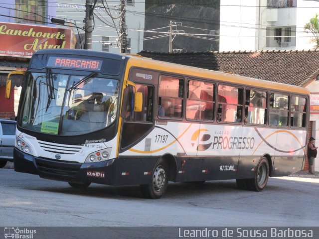 Viação Progresso RJ 191.036 na cidade de Engenheiro Paulo de Frontin, Rio de Janeiro, Brasil, por Leandro de Sousa Barbosa. ID da foto: 808955.