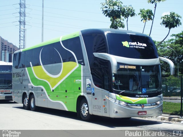 Brasil Sul Linhas Rodoviárias 2532 na cidade de São Paulo, São Paulo, Brasil, por Paulo Ricardo. Número da foto: #811361.
