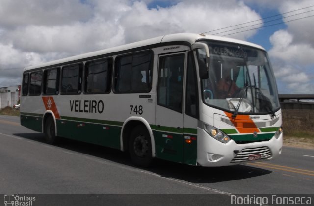 Auto Viação Veleiro 748 na cidade de Maceió, Alagoas, Brasil, por Rodrigo Fonseca. Número da foto: #809511.