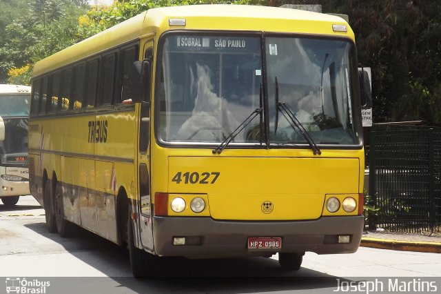 Viação Itapemirim 41027 na cidade de São Paulo, São Paulo, Brasil, por Joseph Martins. ID da foto: 811501.