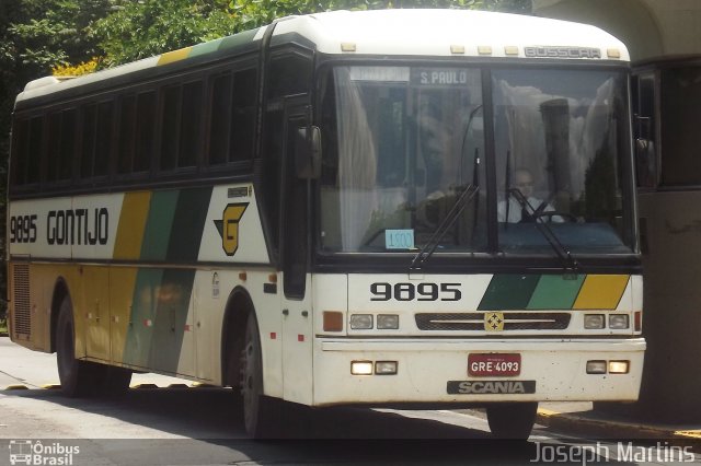Empresa Gontijo de Transportes 9895 na cidade de São Paulo, São Paulo, Brasil, por Joseph Martins. Número da foto: #811554.