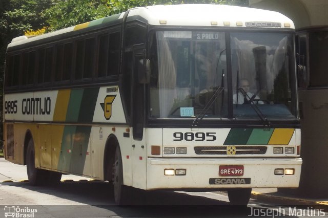 Empresa Gontijo de Transportes 9895 na cidade de São Paulo, São Paulo, Brasil, por Joseph Martins. ID da foto: 811554.