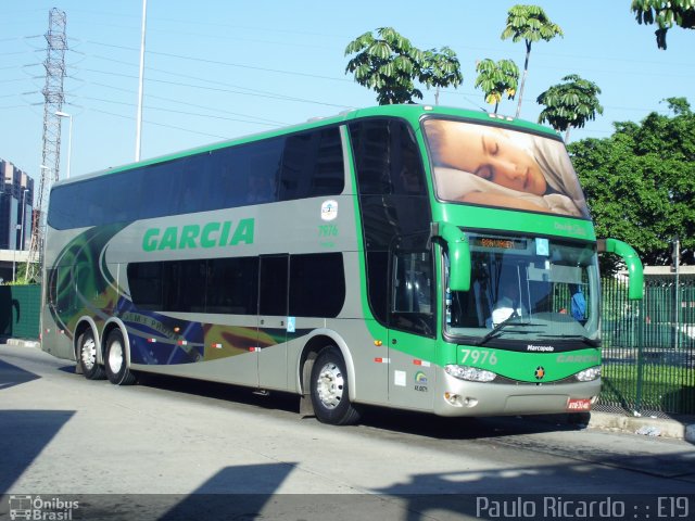 Viação Garcia 7976 na cidade de São Paulo, São Paulo, Brasil, por Paulo Ricardo. ID da foto: 811378.