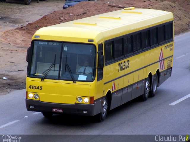 Viação Itapemirim 41045 na cidade de Nova Iguaçu, Rio de Janeiro, Brasil, por Claudio Paz. Número da foto: #810545.