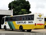 Empresa Gontijo de Transportes 3105 na cidade de Almenara, Minas Gerais, Brasil, por Sérgio Augusto Braga Canuto. ID da foto: :id.