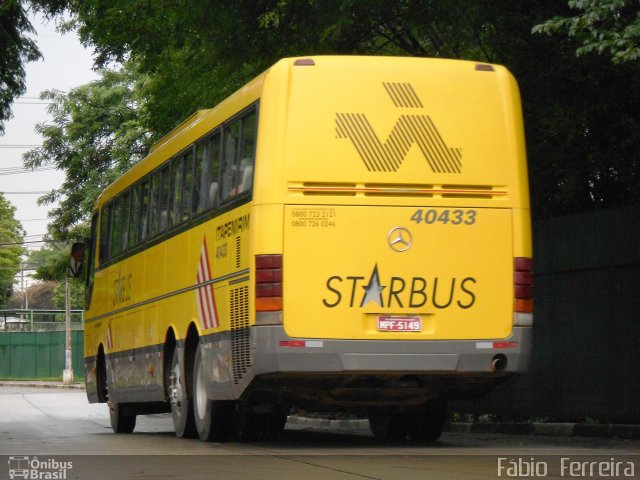 Viação Itapemirim 40433 na cidade de São Paulo, São Paulo, Brasil, por Fábio  Ferreira. ID da foto: 812434.