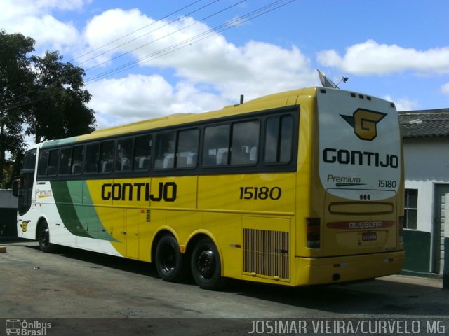 Empresa Gontijo de Transportes 15180 na cidade de Curvelo, Minas Gerais, Brasil, por Josimar Vieira. ID da foto: 812539.