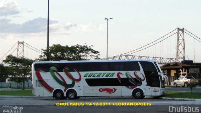 Eucatur - Empresa União Cascavel de Transportes e Turismo 4403 na cidade de Florianópolis, Santa Catarina, Brasil, por Paulo Roberto Chulis. ID da foto: 813154.