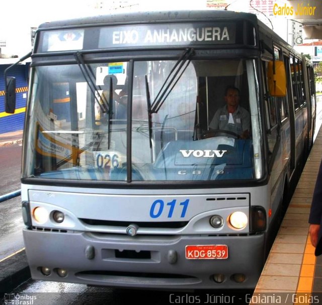 Metrobus 011 na cidade de Goiânia, Goiás, Brasil, por Carlos Júnior. ID da foto: 812603.