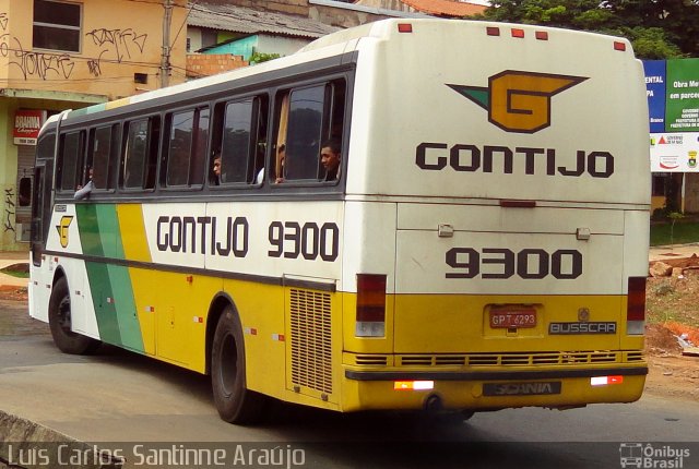 Empresa Gontijo de Transportes 9300 na cidade de Belo Horizonte, Minas Gerais, Brasil, por Luís Carlos Santinne Araújo. Número da foto: #812827.