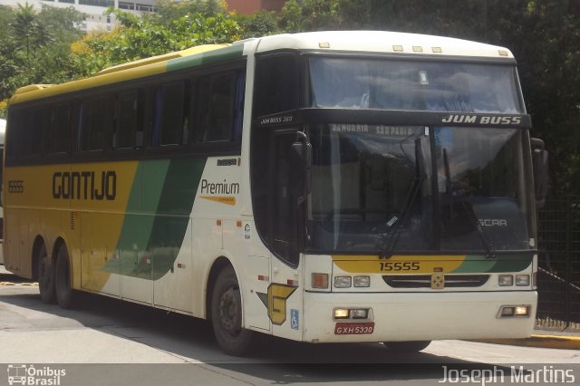 Empresa Gontijo de Transportes 15555 na cidade de São Paulo, São Paulo, Brasil, por Joseph Martins. ID da foto: 813284.