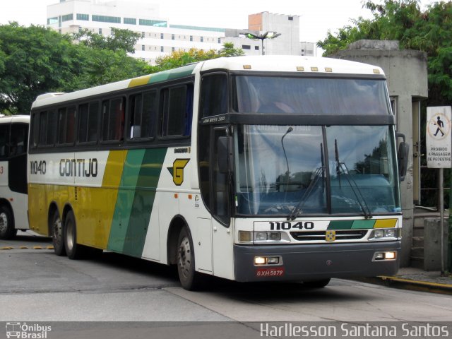 Empresa Gontijo de Transportes 11040 na cidade de São Paulo, São Paulo, Brasil, por Harllesson Santana Santos. ID da foto: 813717.