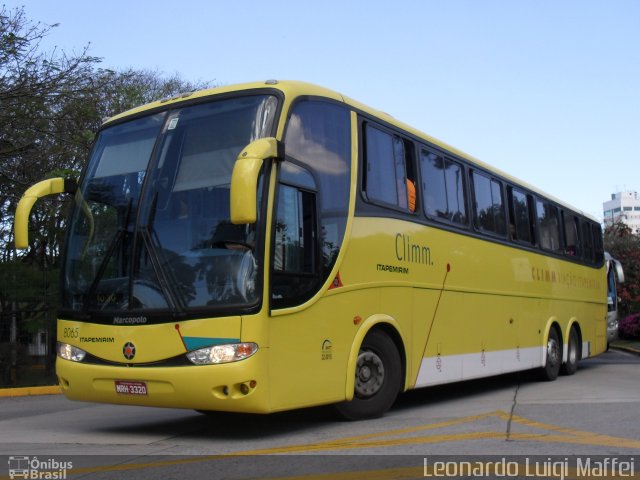 Viação Itapemirim 8065 na cidade de São Paulo, São Paulo, Brasil, por Leonardo Luigi Maffei. ID da foto: 814748.