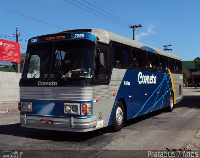 Viação Cometa 7289 na cidade de São Paulo, São Paulo, Brasil, por Cristiano Soares da Silva. ID da foto: 815351.