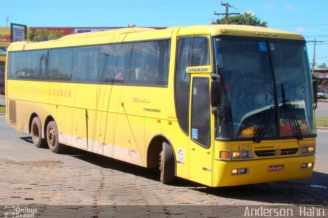 Viação Itapemirim 45295 na cidade de Várzea Grande, Mato Grosso, Brasil, por Anderson  Hahn. Número da foto: #814537.