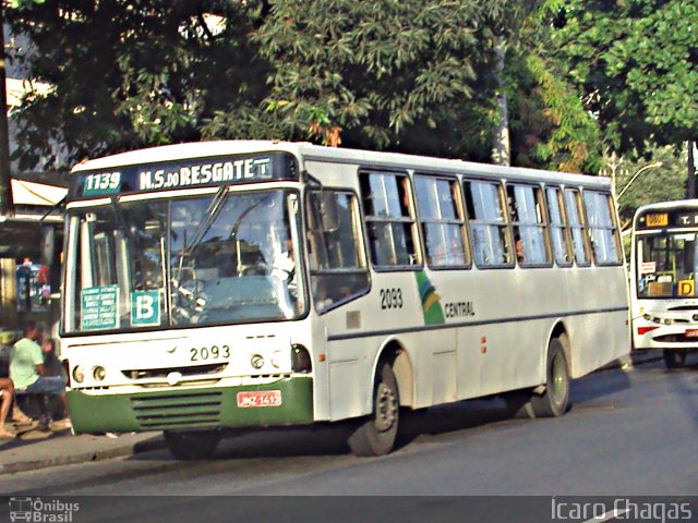 Central de Salvador Transportes Urbanos 2093 na cidade de Salvador, Bahia, Brasil, por Ícaro Chagas. ID da foto: 815066.