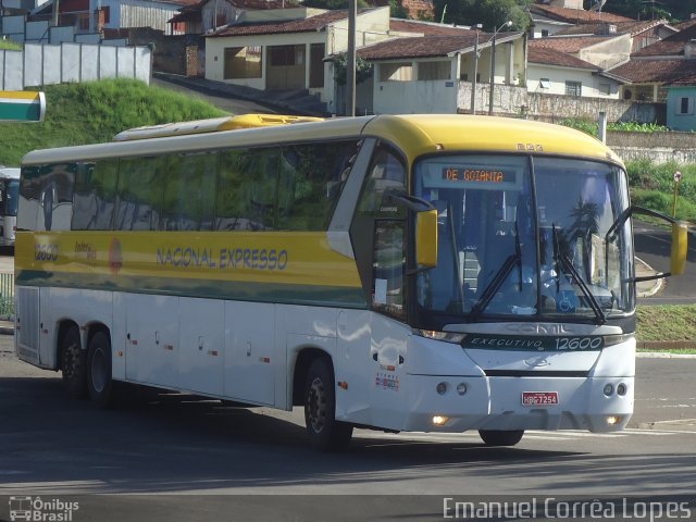 Nacional Expresso 12600 na cidade de Bauru, São Paulo, Brasil, por Emanuel Corrêa Lopes. ID da foto: 815125.