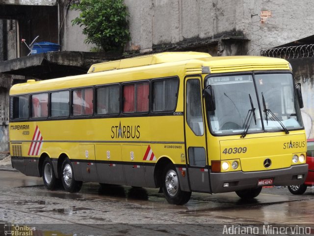 Viação Itapemirim 40309 na cidade de Rio de Janeiro, Rio de Janeiro, Brasil, por Adriano Minervino. ID da foto: 815173.