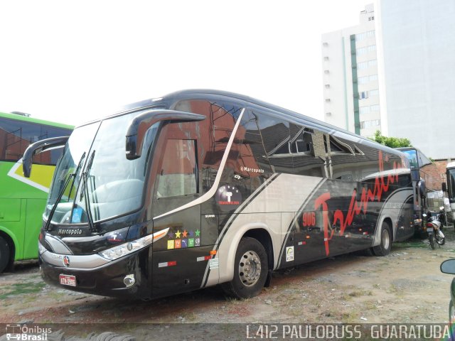 Transline 906 na cidade de Guaratuba, Paraná, Brasil, por Paulobuss  Guaratuba. ID da foto: 814456.