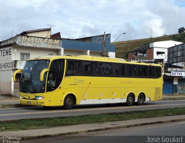 Viação Itapemirim 8005 na cidade de Muriaé, Minas Gerais, Brasil, por José Goulart. ID da foto: 816732.