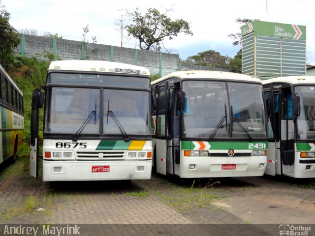 Empresa Gontijo de Transportes 8675 na cidade de Contagem, Minas Gerais, Brasil, por Andrey Gustavo. ID da foto: 817942.