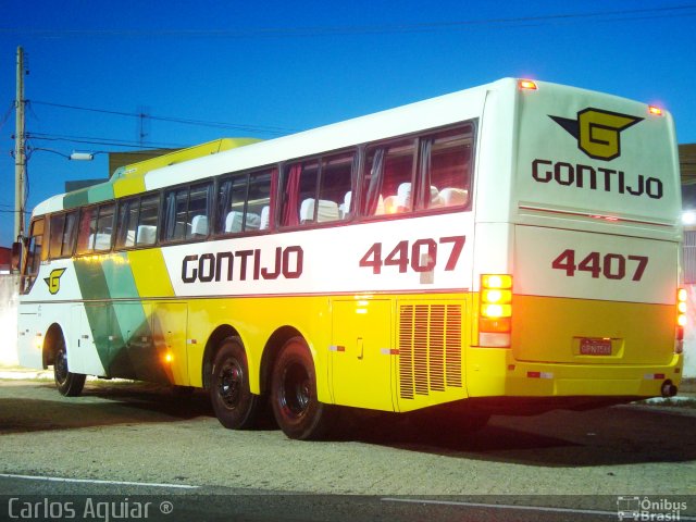 Empresa Gontijo de Transportes 4407 na cidade de Teresina, Piauí, Brasil, por Carlos Aguiar ®. ID da foto: 816688.