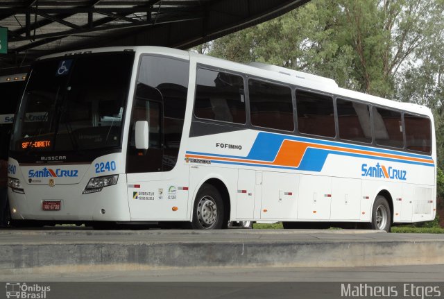 VUSC - Viação União Santa Cruz 2240 na cidade de Santa Maria, Rio Grande do Sul, Brasil, por Matheus Etges. Número da foto: #762279.
