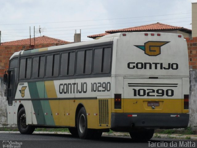 Empresa Gontijo de Transportes 10290 na cidade de Teresina, Piauí, Brasil, por Tarcilo da Matta. Número da foto: #760982.