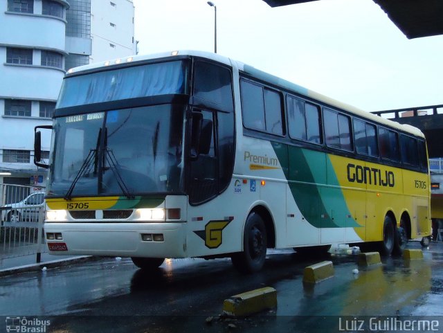 Empresa Gontijo de Transportes 15705 na cidade de Belo Horizonte, Minas Gerais, Brasil, por Luiz Guilherme. ID da foto: 762103.