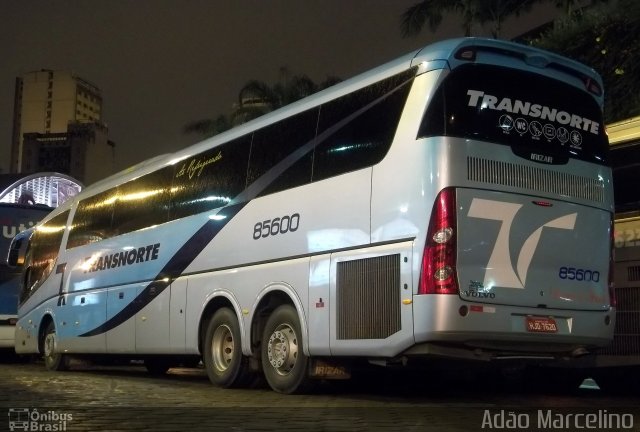 Transnorte - Transporte e Turismo Norte de Minas 85600 na cidade de Belo Horizonte, Minas Gerais, Brasil, por Adão Raimundo Marcelino. Número da foto: #762235.
