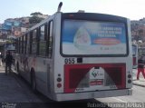 ETCD - Empresa de Transporte Coletivo de Diadema 055 na cidade de Diadema, São Paulo, Brasil, por Roberto Teixeira. Número da foto: #761767.
