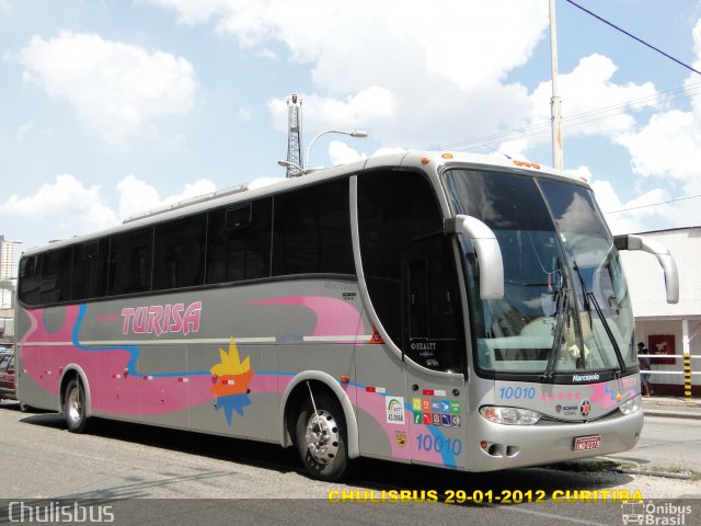Turisa Turismo 10010 na cidade de Curitiba, Paraná, Brasil, por Paulo Roberto Chulis. Número da foto: #819975.