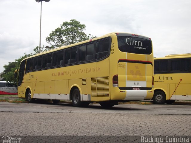 Viação Itapemirim 8555 na cidade de São Paulo, São Paulo, Brasil, por Rodrigo Coimbra. ID da foto: 819522.